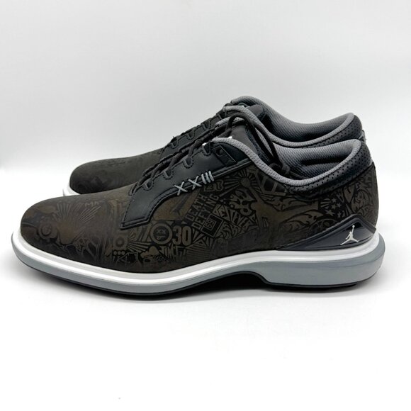 Jordan Mens ADG 5 Golf Shoes Black Laser Sz 8 New Sneaker FQ6642-003 Nike